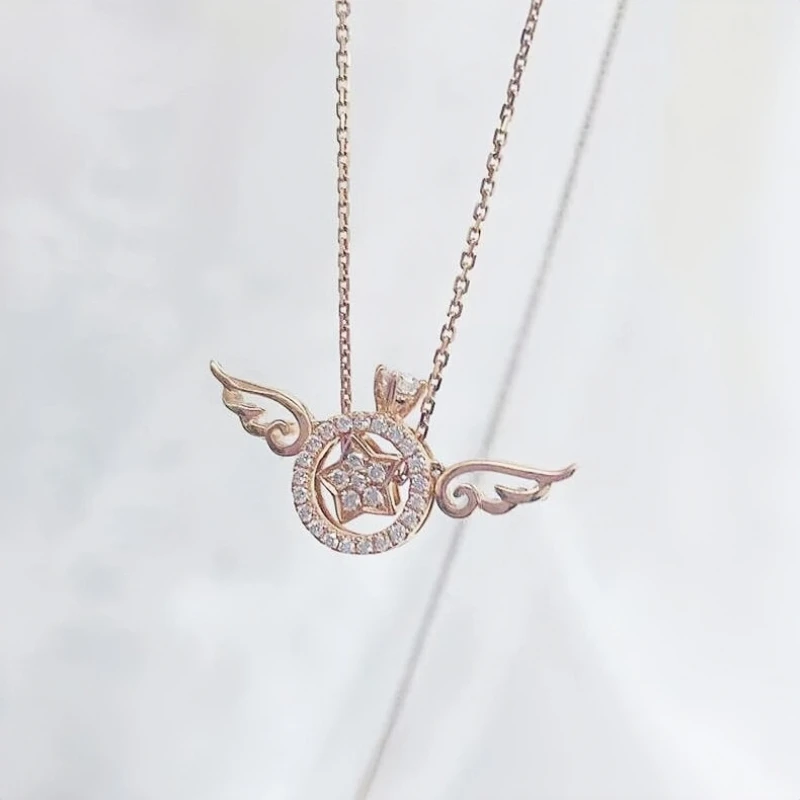 Cardcaptor Sakura Necklace Anime Peripherals Hiding Darkness Power The Key Shining Necklace Light Luxury Jewelry Woman'S Gift
Cardcaptor Sakura Necklace Anime Peripherals Hiding Darkness Power The Key Shining Necklace Light Luxury Jewelry Woman'S Gift