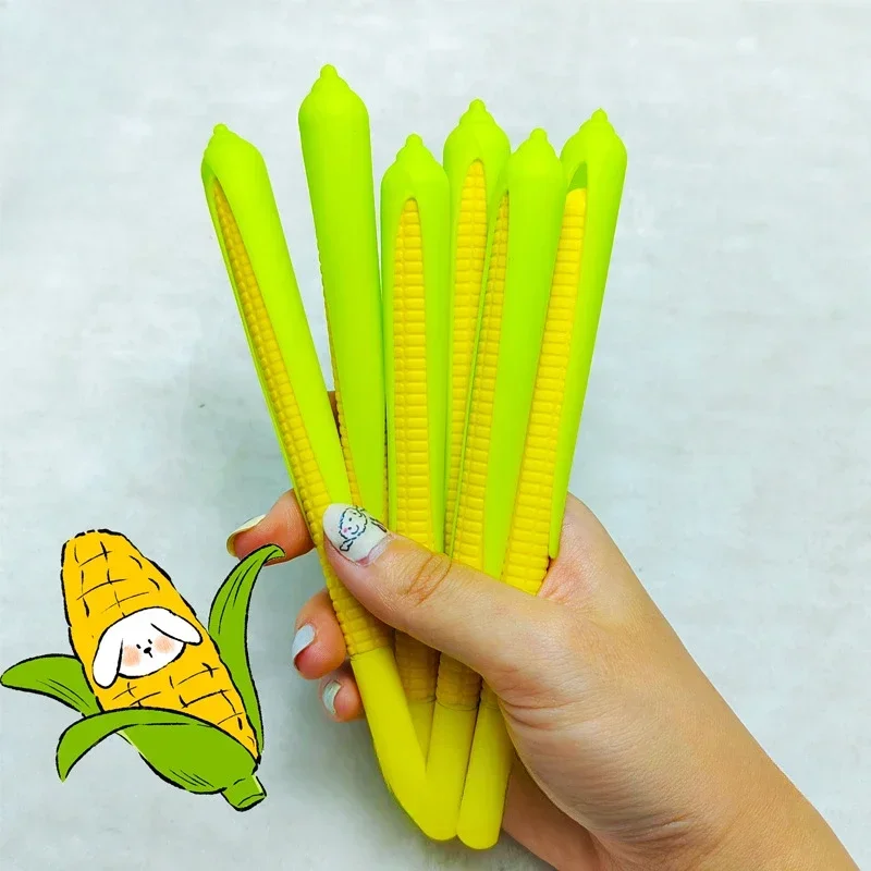 Мультяшная милая гелевая ручка с имитацией кукурузы, студенческая подпись, подарочная ручка в форме кукурузы, многофункциональная ручка, новинка, канцелярские принадлежности, студенческие подарки
Мультяшная милая гелевая ручка с имитацией кукурузы, студенческая подпись, подарочная ручка в форме кукурузы, многофункциональная ручка, новинка, канцелярские принадлежности, студенческие подарки