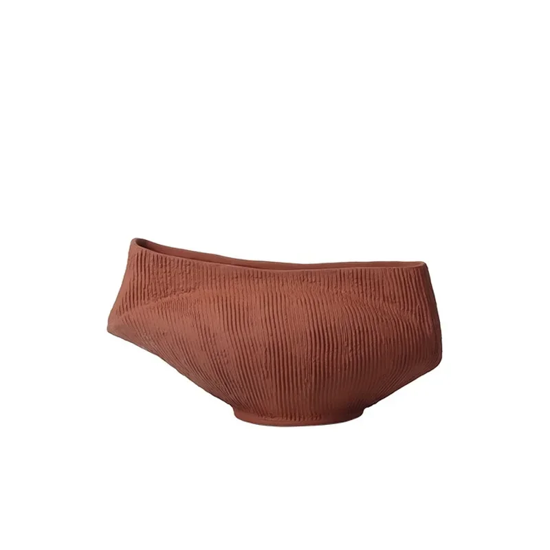 Wabi Sand antique handmade ceramic vase model room sales office new Chinese-style homestay tea room soft flower ornament
Wabi Sand antique handmade ceramic vase model room sales office new Chinese-style homestay tea room soft flower ornament