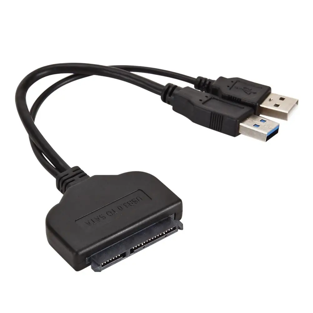 USB3 0 to Adapter Cable for 2 5 Inch Hard Drive External Data Transfer Cord with 5Gbps Speed Compatible Win98 ME 2000 XP
USB3 0 to Adapter Cable for 2 5 Inch Hard Drive External Data Transfer Cord with 5Gbps Speed Compatible Win98 ME 2000 XP