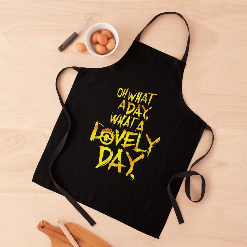 What A Lovely Day (Fury Road) Apron Christmas gift Waterproof women Costume Waiter Apron
What A Lovely Day (Fury Road) Apron Christmas gift Waterproof women Costume Waiter Apron