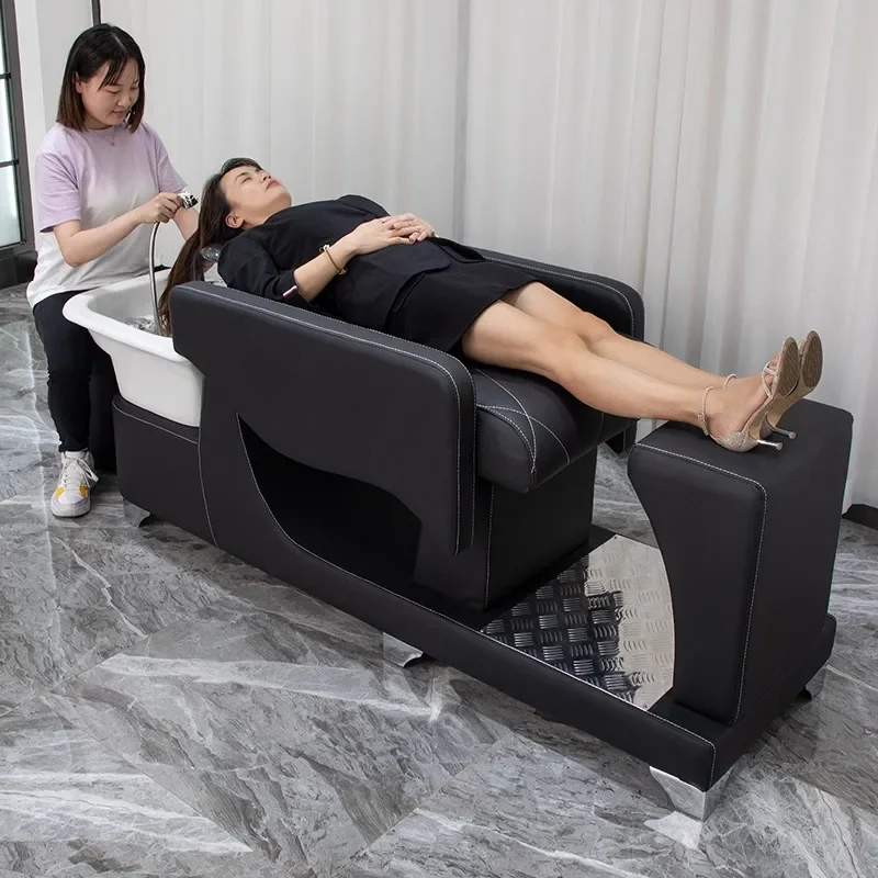 Reclining Salon Shampoo Chair Beauty Head Spa Equipment Luxury Water Circulation Head Hair Therapy Hairdressing Furniture GY50GP
Reclining Salon Shampoo Chair Beauty Head Spa Equipment Luxury Water Circulation Head Hair Therapy Hairdressing Furniture GY50GP