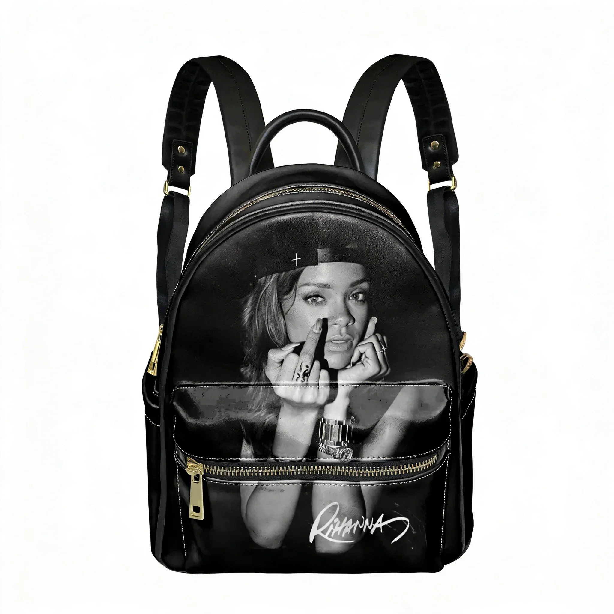 R-Rihanna Hip-hop Rapper Backpack Womens Mens Personalized Double Shoulder Bag Business Travel Bookbag Rucksack Gift Daypack
R-Rihanna Hip-hop Rapper Backpack Womens Mens Personalized Double Shoulder Bag Business Travel Bookbag Rucksack Gift Daypack