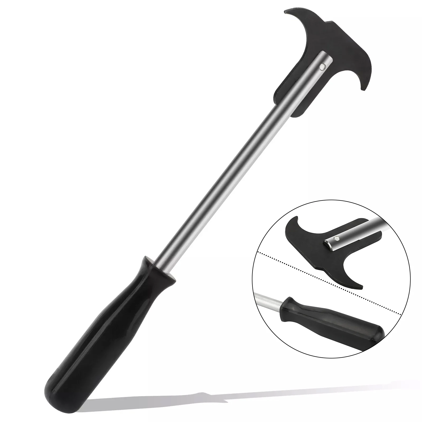 1 Pc Seal Puller Tool With Dual Hook Tips Remove Oil And Grease Seals Plastic Handle Double Hook Head Oil Seal Screwdriver
1 Pc Seal Puller Tool With Dual Hook Tips Remove Oil And Grease Seals Plastic Handle Double Hook Head Oil Seal Screwdriver