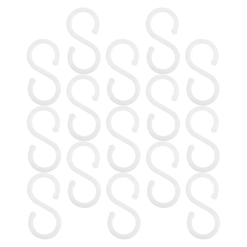 200pcs S-Shaped Plastic Multipurpose Hanger For Home Garden Outdoor Store Use Plastic S Hooks For Hanging Light Hooks String
200pcs S-Shaped Plastic Multipurpose Hanger For Home Garden Outdoor Store Use Plastic S Hooks For Hanging Light Hooks String