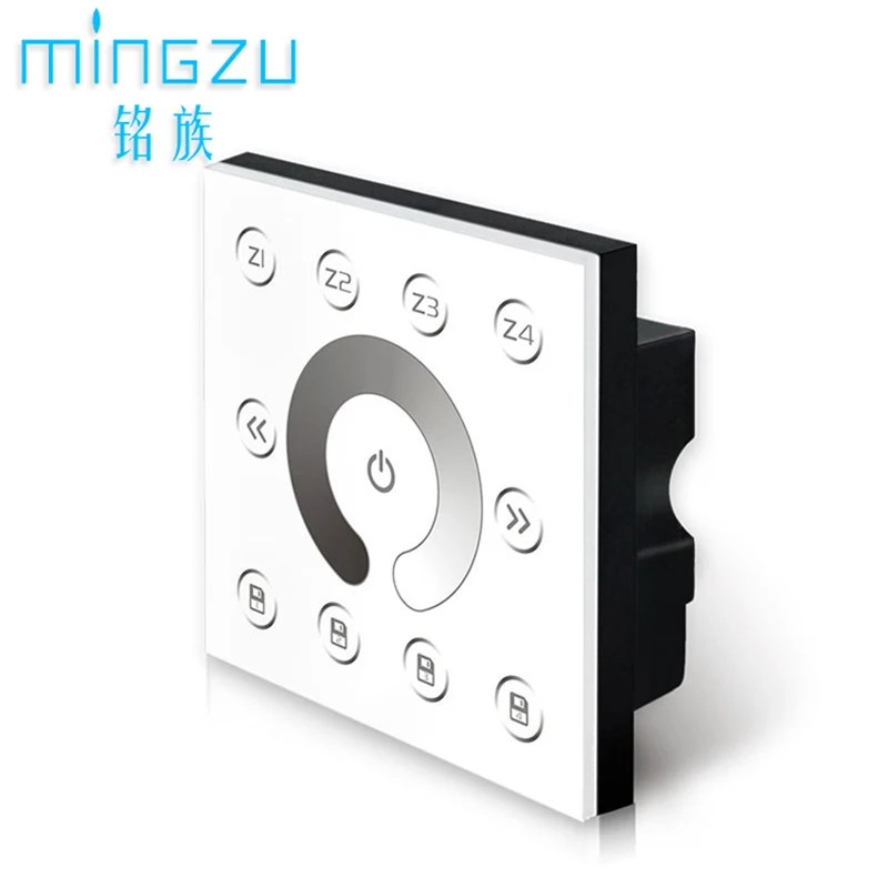P5 DMX512 Signal panel 4 Channel 4 Zone Dimmer Panel Wall mounting LED Wall Washer controller Single color brightness dimming
P5 DMX512 Signal panel 4 Channel 4 Zone Dimmer Panel Wall mounting LED Wall Washer controller Single color brightness dimming