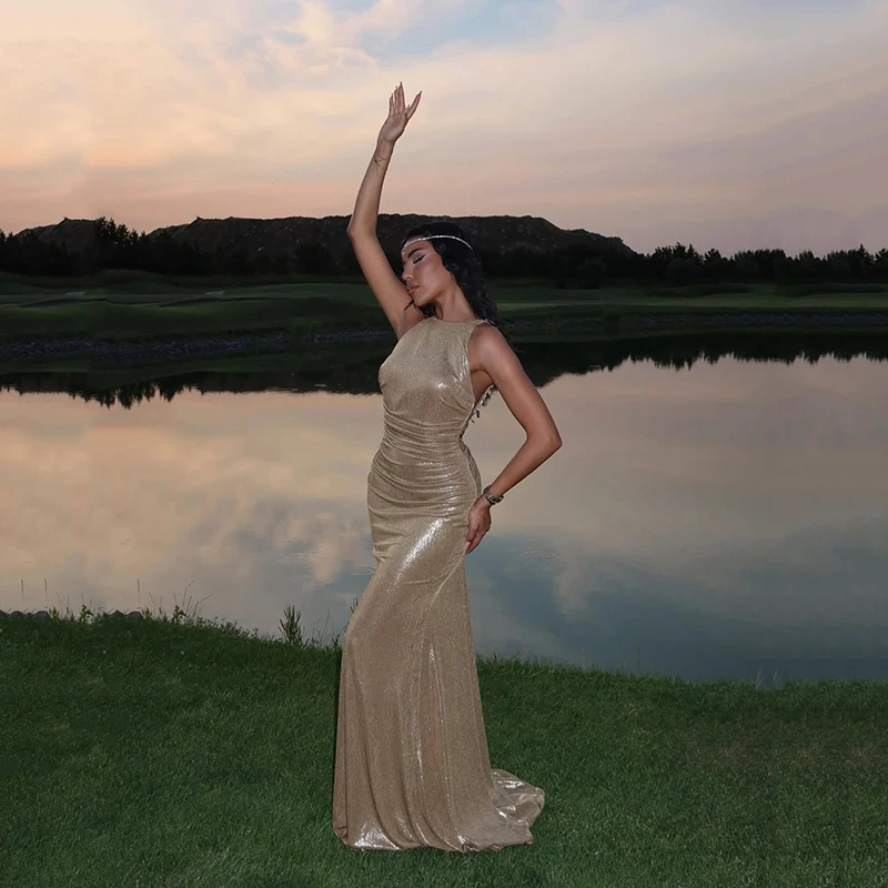 Thinyfull Sexy Mermaid Prom Dresses Sleeveless Backless Beadings Evening Dress Formal Occasion Gown Robe De Soirée Customized
Thinyfull Sexy Mermaid Prom Dresses Sleeveless Backless Beadings Evening Dress Formal Occasion Gown Robe De Soirée Customized