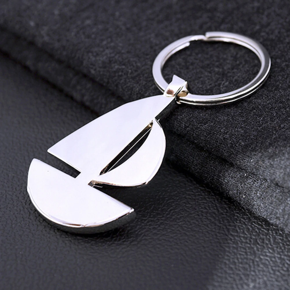 4Pcs Creative Sailing Boat Keychain Durable Zinc Alloy Lightweight Portable Key Ring for Crafts Stainless Steel
4Pcs Creative Sailing Boat Keychain Durable Zinc Alloy Lightweight Portable Key Ring for Crafts Stainless Steel