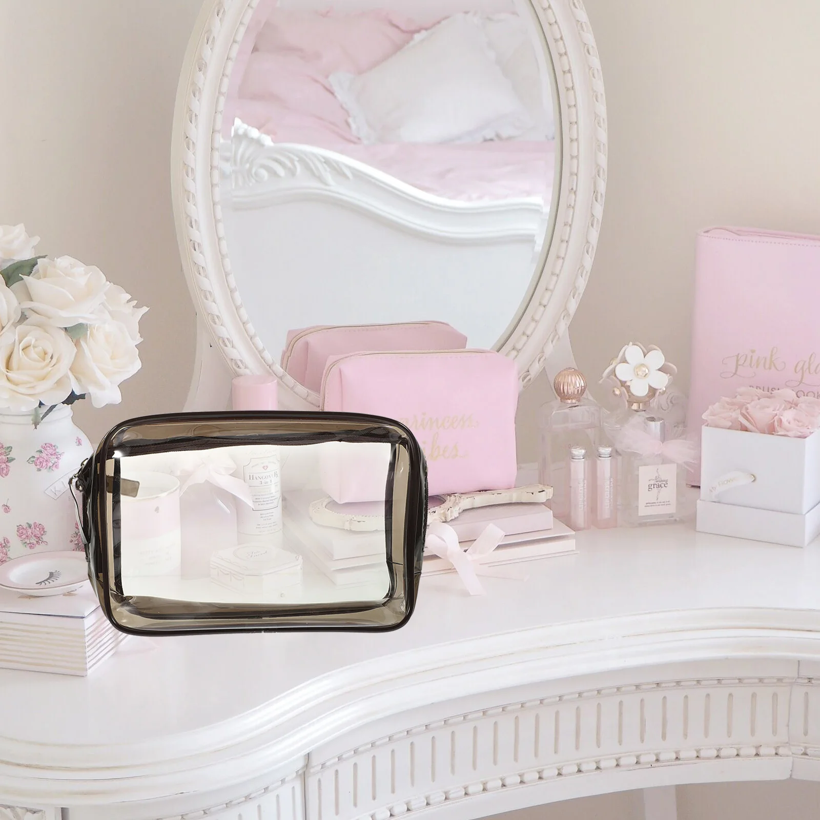 2pcs Pvc Storage Waterproof Toiletry Organizer Portable Clear Makeup Pouch Durable Wash Bag For Travel Camping Zipper 
2pcs Pvc Storage Waterproof Toiletry Organizer Portable Clear Makeup Pouch Durable Wash Bag For Travel Camping Zipper