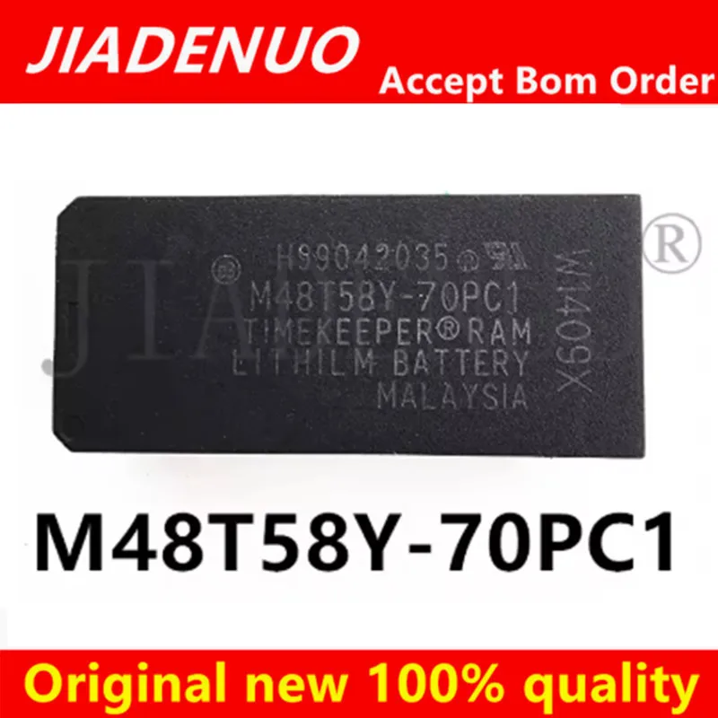(1-2pcs)100% original New M48T58Y-70PC1 DIP28 Chipset
(1-2pcs)100% original New M48T58Y-70PC1 DIP28 Chipset
