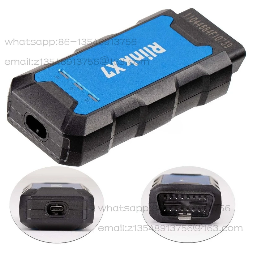 Rlink X7 подходит для полной диагностики системы, поддерживает онлайн-ЭБУ и программирование ключей.
Rlink X7 подходит для полной диагностики системы, поддерживает онлайн-ЭБУ и программирование ключей.