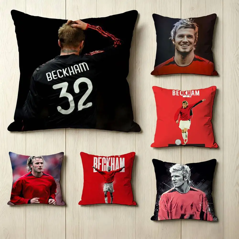 Football player D-David Beckham Square Double-Sided printed Pillow Case Bedroom Bedside Pillow Sofa Cushion Cover
Football player D-David Beckham Square Double-Sided printed Pillow Case Bedroom Bedside Pillow Sofa Cushion Cover