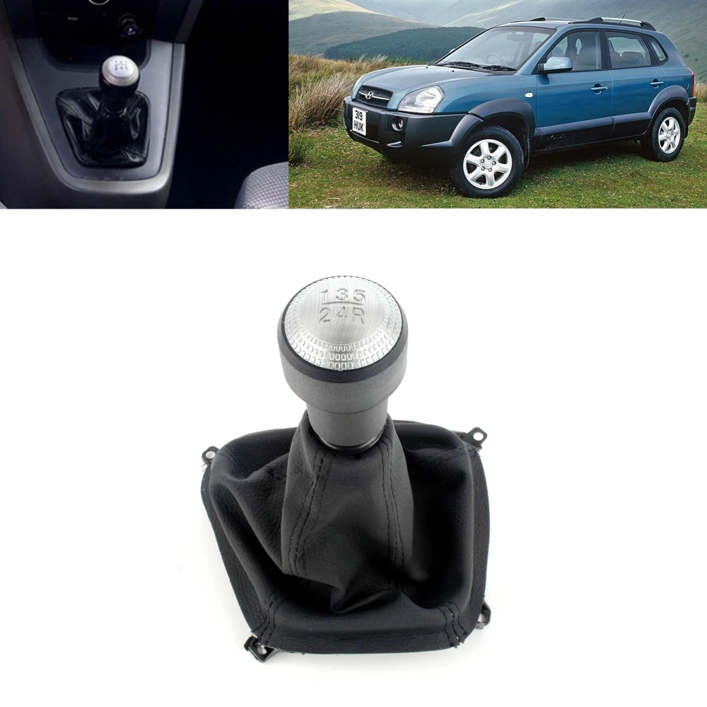 Кожаная ручка переключения передач для Hyundai Tucson 2004 2005 2006 2007 2008 2009 5/6
Кожаная ручка переключения передач для Hyundai Tucson 2004 2005 2006 2007 2008 2009 5/6