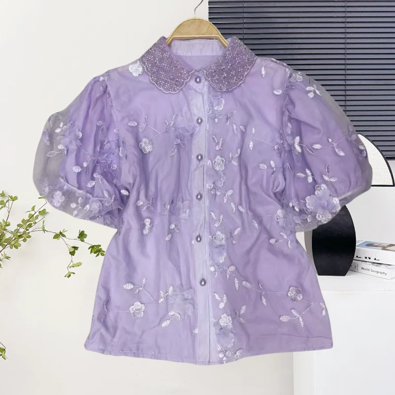 Black,Summer,Korean,Style,Blouse,Chic,Sexy,Shiny,Beading,Patchwork,3D,Patchwork,Single-breasted,Women,Puff Sleeve,Tops,562302
Black,Summer,Korean,Style,Blouse,Chic,Sexy,Shiny,Beading,Patchwork,3D,Patchwork,Single-breasted,Women,Puff Sleeve,Tops,562302