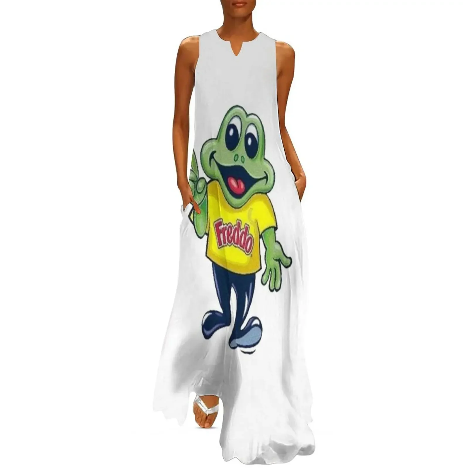 Freddo Frog Old Logo Classic T-Shirt Long Dress prom clothes Dress 
Freddo Frog Old Logo Classic T-Shirt Long Dress prom clothes Dress