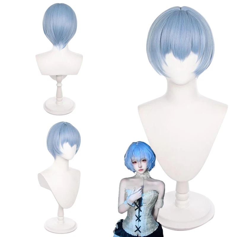 Rei Ayanami Anime Cosplay Wig Short Blue Layered Wig with Simulated Scalp Premium Heat Resistant Fiber Wig for Anime Fans
Rei Ayanami Anime Cosplay Wig Short Blue Layered Wig with Simulated Scalp Premium Heat Resistant Fiber Wig for Anime Fans