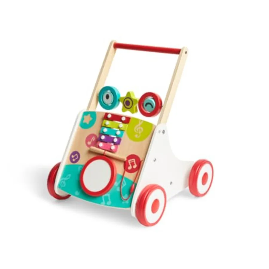 Wooden Push and Pull Music Learning Walker Multiple Activities Center for Toddlers Ages 10 Months and Up Natural Wood Light Bro
Wooden Push and Pull Music Learning Walker Multiple Activities Center for Toddlers Ages 10 Months and Up Natural Wood Light Bro