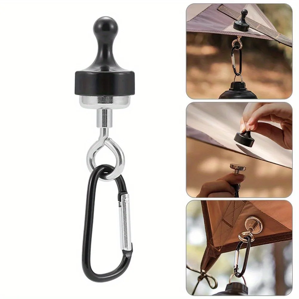 4pcs Outdoor Multifunctional Heavy-duty Strong Magnetic Hook Tent Canopy Convenient Hanging Mountaineering Hook EDC Accessories
4pcs Outdoor Multifunctional Heavy-duty Strong Magnetic Hook Tent Canopy Convenient Hanging Mountaineering Hook EDC Accessories