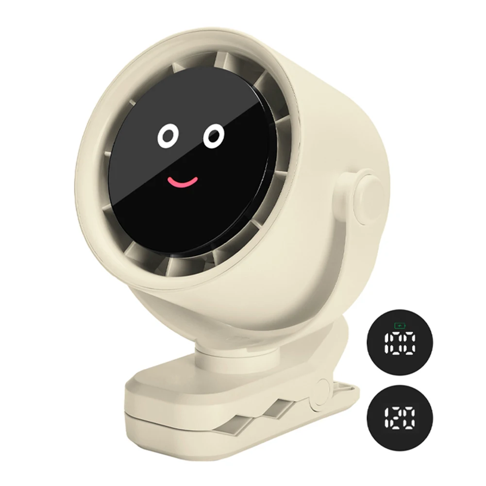 Indoor Use Traveling 14.8*8*17.3cm Mini Desk Fan Silent Clip Fan High Battery Capacity LED Display For Bedrooms
Indoor Use Traveling 14.8*8*17.3cm Mini Desk Fan Silent Clip Fan High Battery Capacity LED Display For Bedrooms