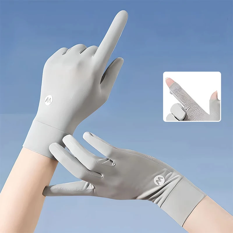 Summer Sunscreen Gloves Touchscreen Breathable Non Slip Hand Covers Women Thin Sun Protection Gloves for Driving Outdoor Travel
Summer Sunscreen Gloves Touchscreen Breathable Non Slip Hand Covers Women Thin Sun Protection Gloves for Driving Outdoor Travel