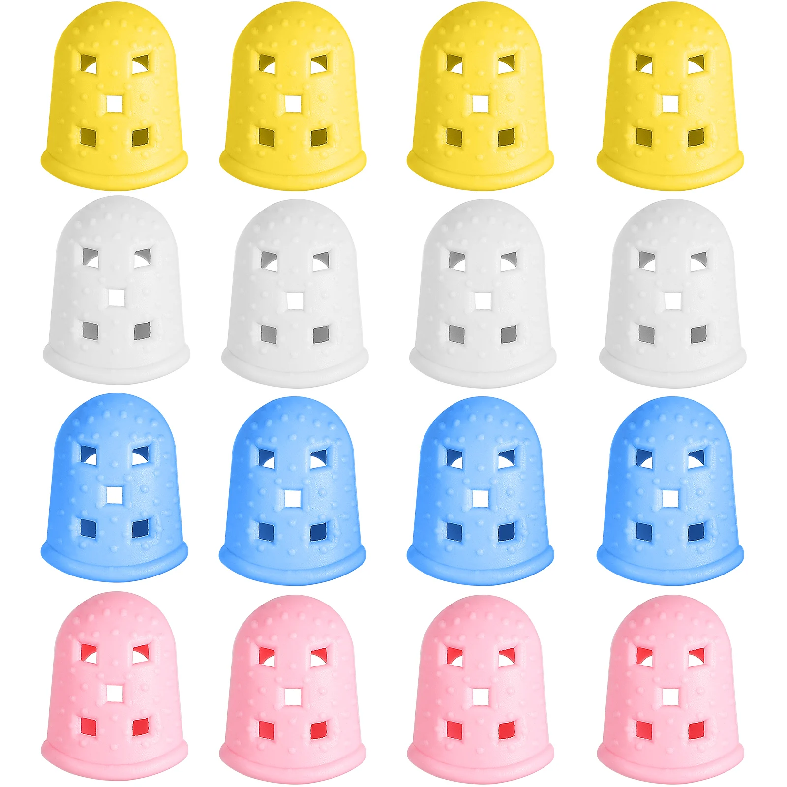 16 pcs Guitar Finger Protectors M Size Silicone Thumb Covers Blue Pink Yellow White Fingertip Guards For Playing Accessories
16 pcs Guitar Finger Protectors M Size Silicone Thumb Covers Blue Pink Yellow White Fingertip Guards For Playing Accessories