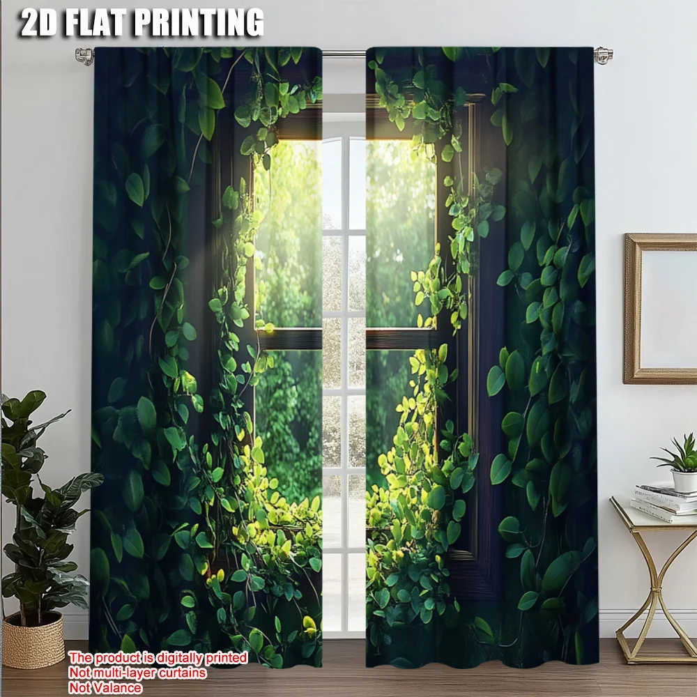 2pcs, Curtains Digital Printed 2D print Art forest Versatile 100% Polyester (without rod) Holiday Perfect for Living Room,
2pcs, Curtains Digital Printed 2D print Art forest Versatile 100% Polyester (without rod) Holiday Perfect for Living Room,