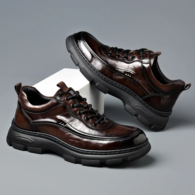 Роскошные дизайнерские брендовые прогулочные туфли, черные мужские повседневные туфли для скейтборда из натуральной кожи на шнуровке, повседневные мужские кроссовки для социальных сетей
Роскошные дизайнерские брендовые прогулочные туфли, черные мужские повседневные туфли для скейтборда из натуральной кожи на шнуровке, повседневные мужские кроссовки для социальных сетей