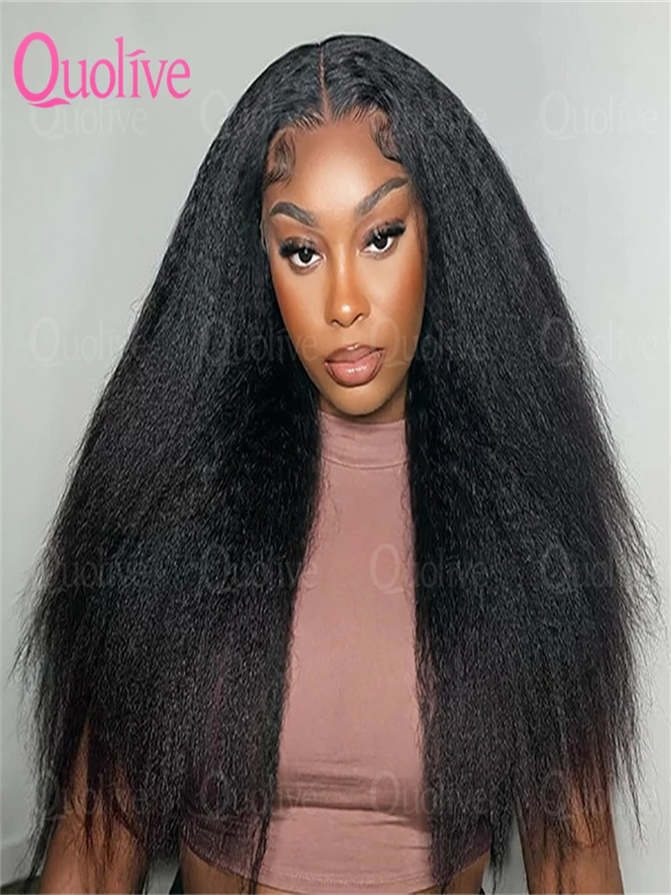 30 Inch V Part Wig Kinky Straight Human Hair 250 Density Wear To Go Natural Colored Upgrade Glueless Human Hair Wig For Women
30 Inch V Part Wig Kinky Straight Human Hair 250 Density Wear To Go Natural Colored Upgrade Glueless Human Hair Wig For Women
