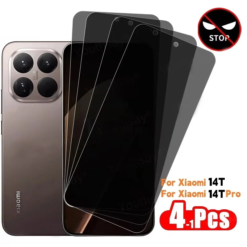 4-1Pcs Full Cover Anti-spy Screen Protector For Xiaomi 14T Pro 13T 12T 11T 10T Pro Tempered Glass Mi 11 Lite NE 10 Lite NE 11X
4-1Pcs Full Cover Anti-spy Screen Protector For Xiaomi 14T Pro 13T 12T 11T 10T Pro Tempered Glass Mi 11 Lite NE 10 Lite NE 11X