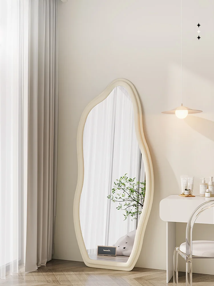 Internet celebrity full body mirror, home light luxury style dressing mirror, wall mounted French retro floor mirror, bedroom w
Internet celebrity full body mirror, home light luxury style dressing mirror, wall mounted French retro floor mirror, bedroom w