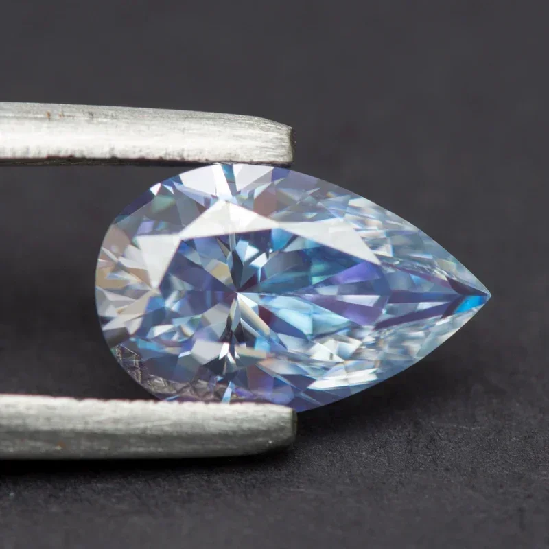 NEW Moissanite Stone Lavender Color Pear Cut Charms Gemstone Advanced Extremely Shiny Jewelry Ring Earrings Making with Certifi
NEW Moissanite Stone Lavender Color Pear Cut Charms Gemstone Advanced Extremely Shiny Jewelry Ring Earrings Making with Certifi