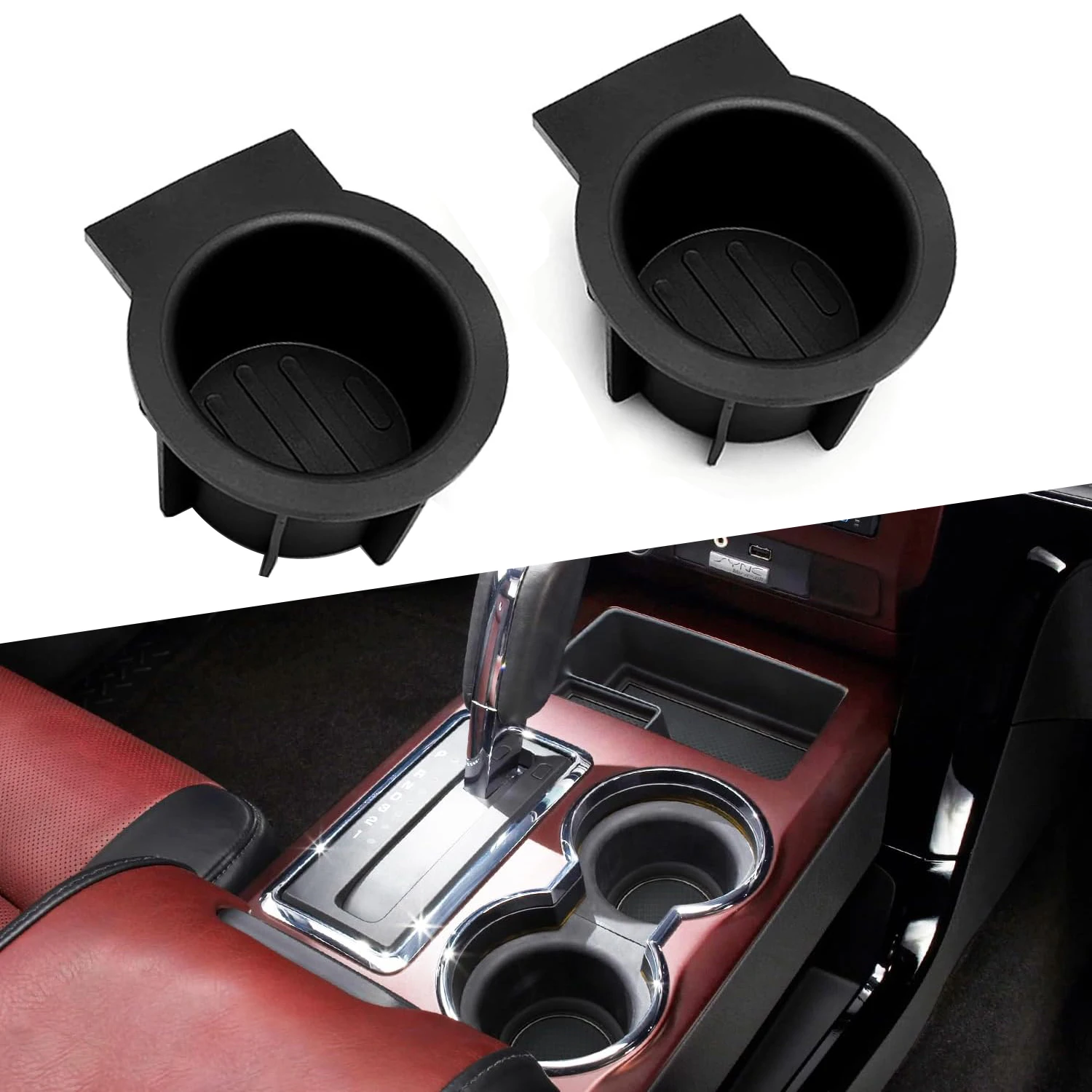 Замена вставок подстаканника передней консоли для Ford F150 2009-2014 с проточной консолью 9L3Z-1513562-CB
Замена вставок подстаканника передней консоли для Ford F150 2009-2014 с проточной консолью 9L3Z-1513562-CB
