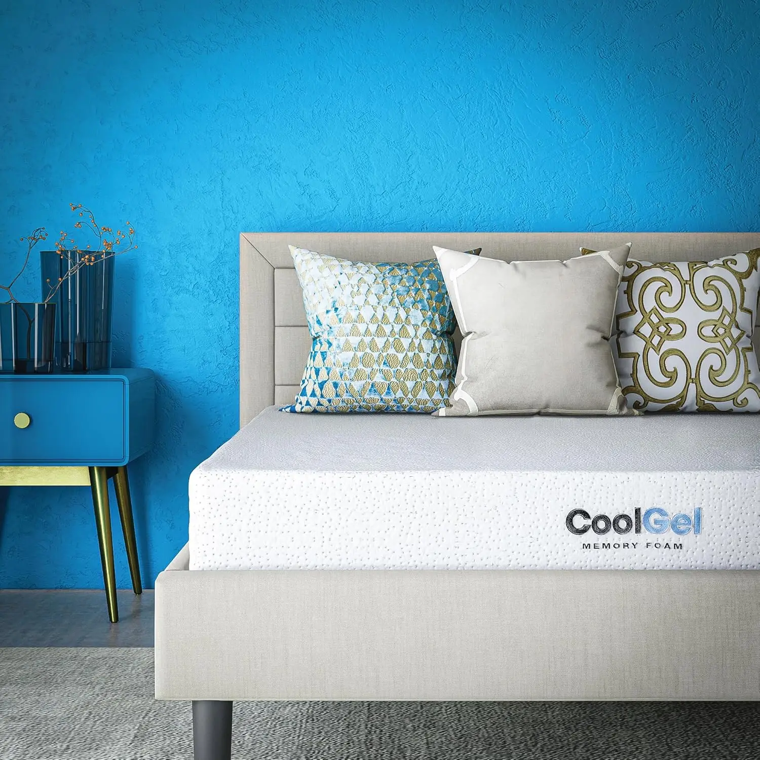 8" Gel Memory Foam Mattress Full Medium Firm Cooling Pressure Relief Bed Customized
8" Gel Memory Foam Mattress Full Medium Firm Cooling Pressure Relief Bed Customized