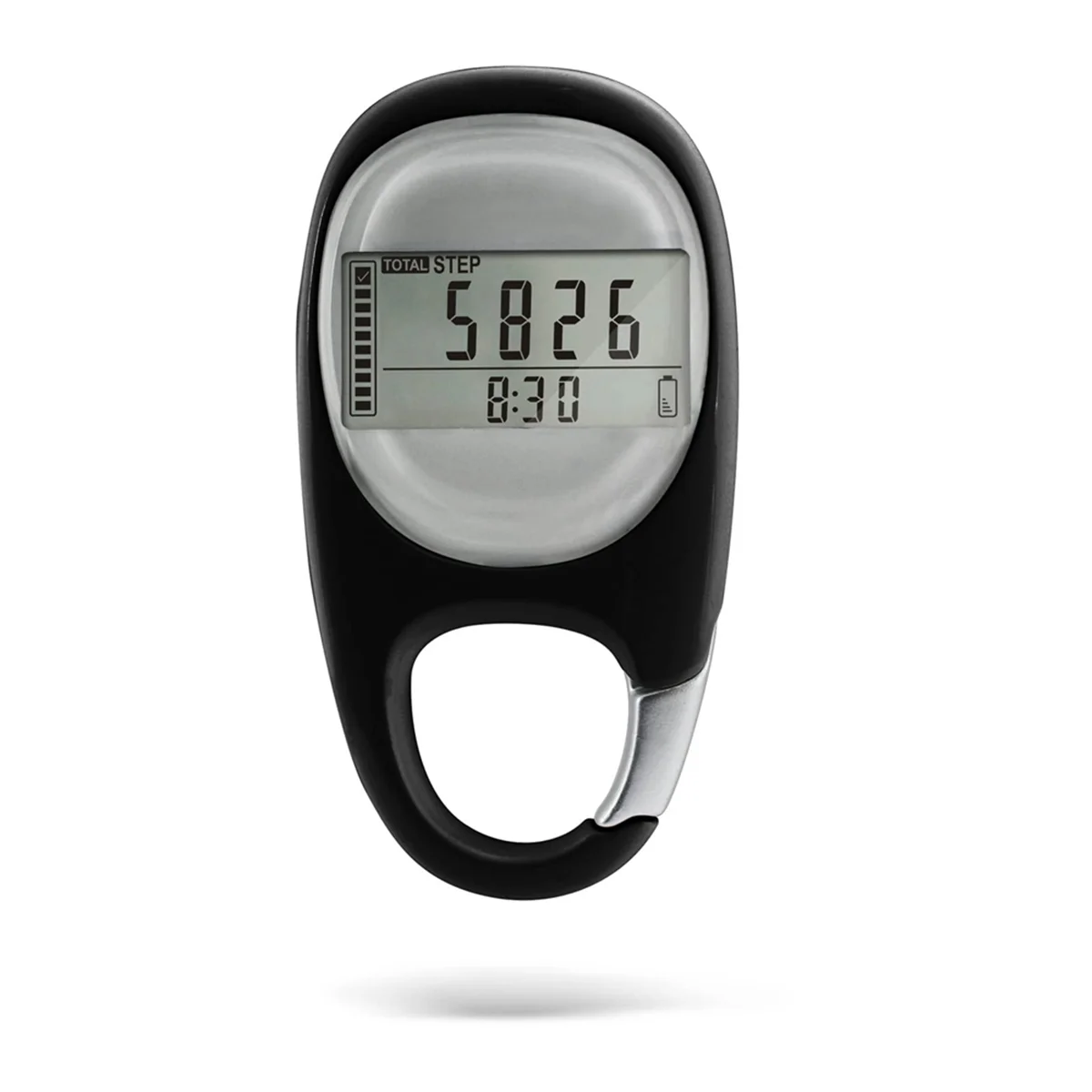 CGG-Pedometer for Walking, Portable Walking Pedometer 3D Step Counter, Simple Electronic Steps Tracker with Carabiner
CGG-Pedometer for Walking, Portable Walking Pedometer 3D Step Counter, Simple Electronic Steps Tracker with Carabiner