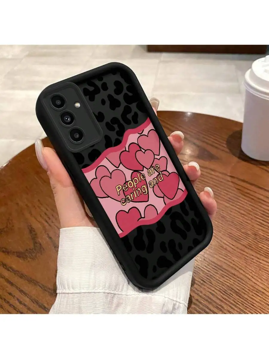 Galaxy M54 5G Phone Case Leopard Print Heart Design Soft TPU Shockproof Anti-Slip Protective Cover
Galaxy M54 5G Phone Case Leopard Print Heart Design Soft TPU Shockproof Anti-Slip Protective Cover