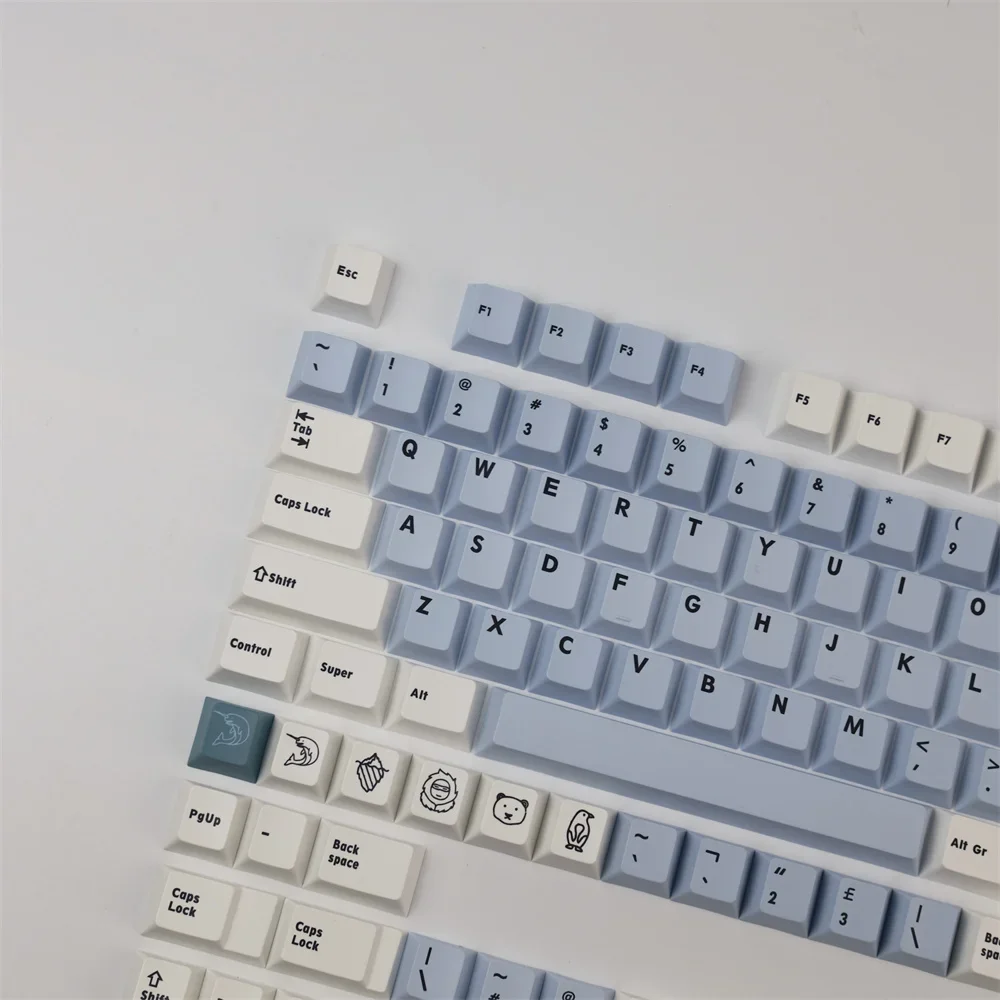 PBT sublimation personality mechanical keyboard keys original full set of animal ocean
PBT sublimation personality mechanical keyboard keys original full set of animal ocean
