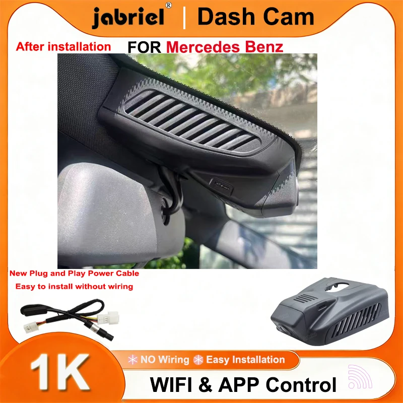 Dash Cam 1K 1080P Wifi Plug and Play Car DVR for Mercedes Benz B Class w247 GLB x247 for Mercedes B180 B200 GLB 180 180d 200
Dash Cam 1K 1080P Wifi Plug and Play Car DVR for Mercedes Benz B Class w247 GLB x247 for Mercedes B180 B200 GLB 180 180d 200