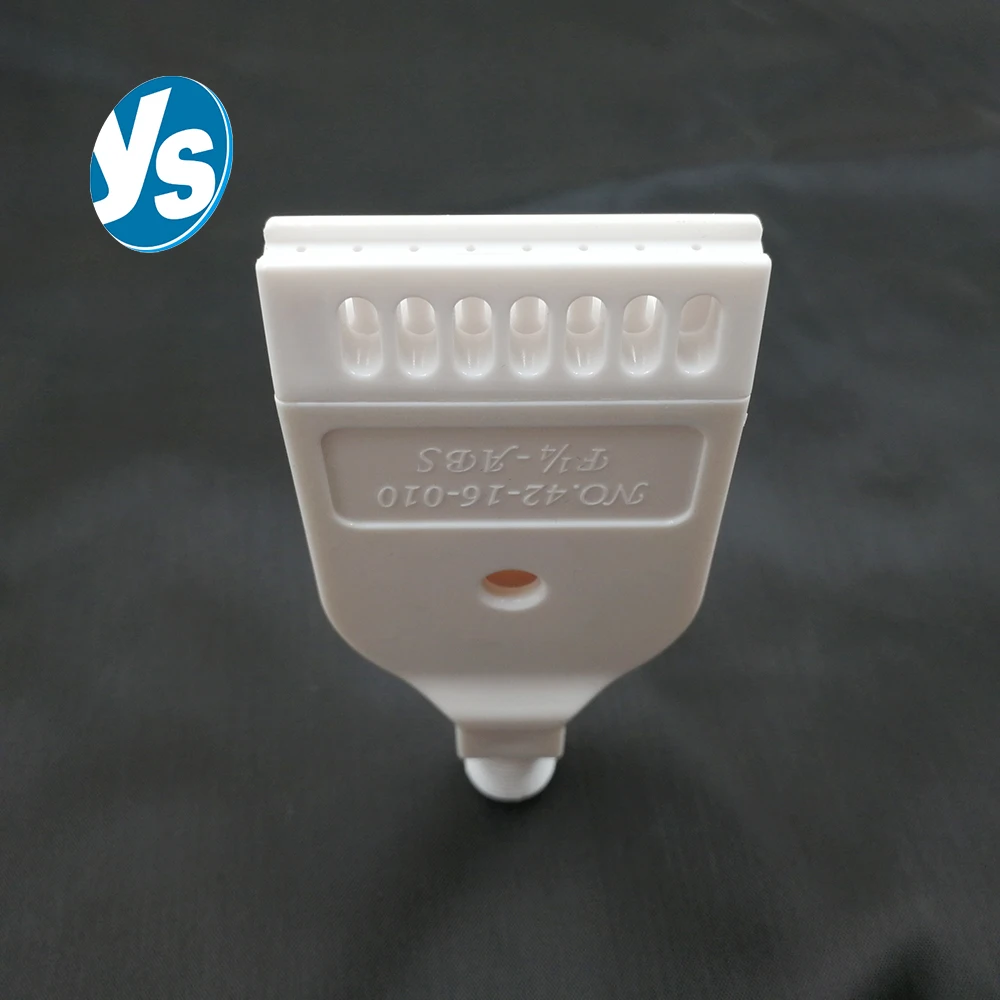 1/4" ABS Plastic Nozzle Air Blowing Jet Nozzle Double Row 8 Holes Wind Air Nozzle, for Drying, Cleaning, Cooling 
1/4" ABS Plastic Nozzle Air Blowing Jet Nozzle Double Row 8 Holes Wind Air Nozzle, for Drying, Cleaning, Cooling