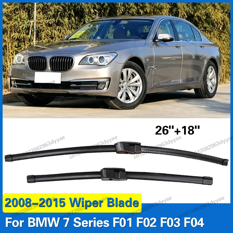 Car Wiper Blade For BMW 7 Series F01 F02 F03 F04 2008 2009 2010 2011 2012 2013 2014 2015 Windshield Windscreen Window 26"+18"
Car Wiper Blade For BMW 7 Series F01 F02 F03 F04 2008 2009 2010 2011 2012 2013 2014 2015 Windshield Windscreen Window 26"+18"
