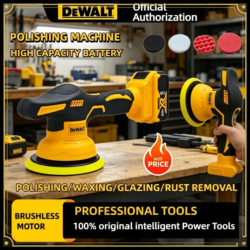 Беспроводная автомобильная полировальная машинка Dewalt с длительным временем работы от аккумулятора, 8-скоростной электрический полировальный инструмент Dewalt с цифровым дисплеем.
Беспроводная автомобильная полировальная машинка Dewalt с длительным временем работы от аккумулятора, 8-скоростной электрический полировальный инструмент Dewalt с цифровым дисплеем.