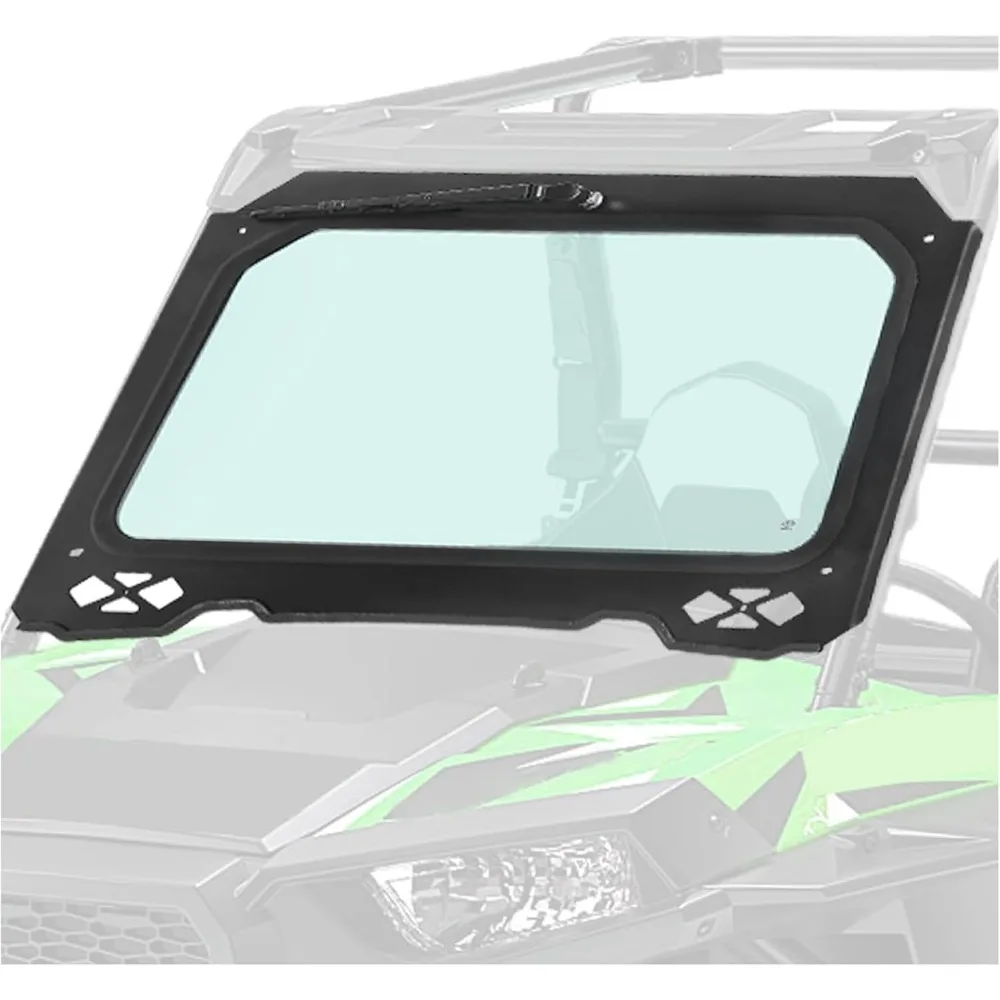 Full Glass Windshield W/Wiper Compatible with 2014-2018 Polaris RZR 900 1000 Trail, S, XP Turbo Black Frame
Full Glass Windshield W/Wiper Compatible with 2014-2018 Polaris RZR 900 1000 Trail, S, XP Turbo Black Frame