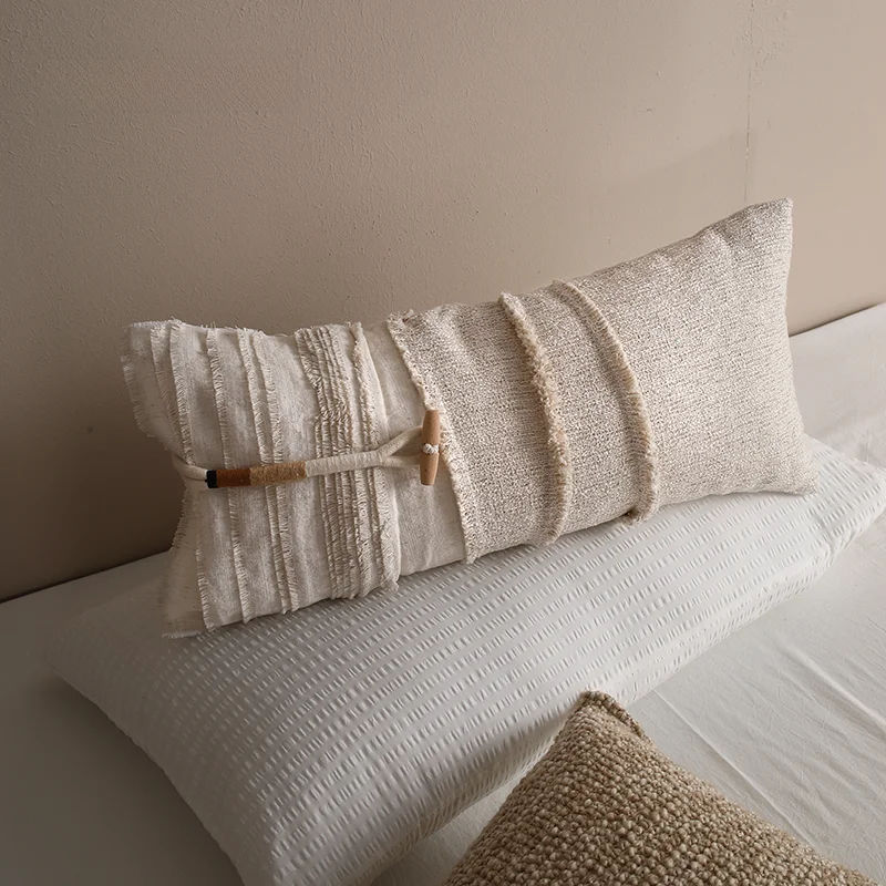 Чехол для диванной подушки в стиле Ваби-Саби, оригинальный дизайн, для образцовой комнаты/витрины, длинный прямоугольный/квадратный, с наполнителем из ПП-хлопка
Чехол для диванной подушки в стиле Ваби-Саби, оригинальный дизайн, для образцовой комнаты/витрины, длинный прямоугольный/квадратный, с наполнителем из ПП-хлопка