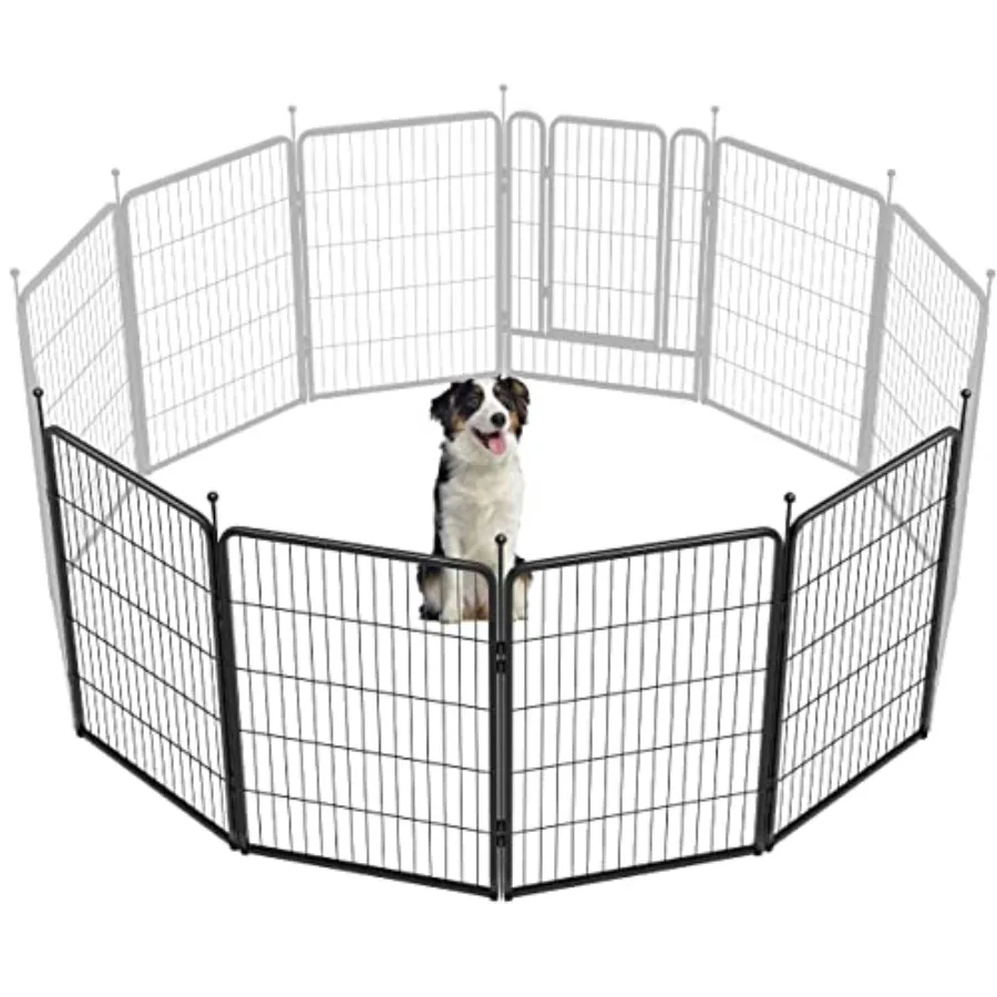 Rollick Unleashed Dog Playpen for Indoor Yard RV Camping 40 inch 4 Panels for Medium and Large Dogs Black│Patented
Rollick Unleashed Dog Playpen for Indoor Yard RV Camping 40 inch 4 Panels for Medium and Large Dogs Black│Patented