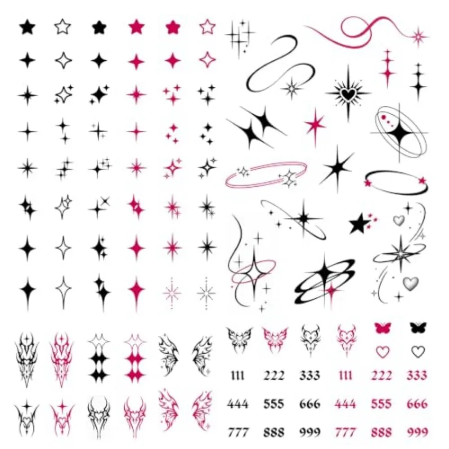 Tiny Y2K Temporary Tattoos Realistic Waterproof Fake Tats Festival, Bachelorette, Halloween, Birthday Favors, Accessories
Tiny Y2K Temporary Tattoos Realistic Waterproof Fake Tats Festival, Bachelorette, Halloween, Birthday Favors, Accessories