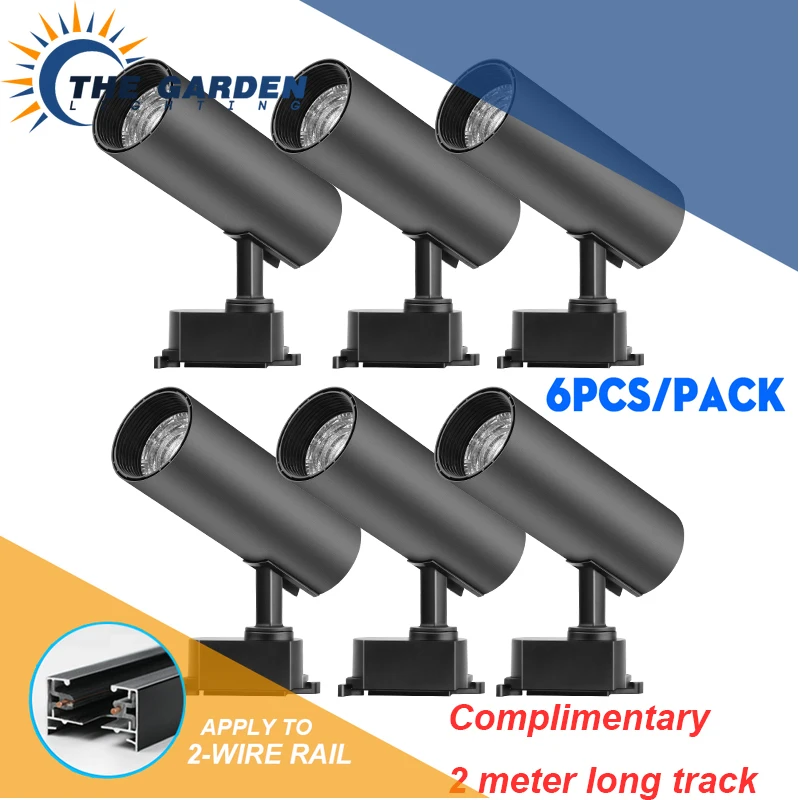 6pcs/ Lot 220V Led COB Track Light Lamps 30W Lighting Fixtures Spotlights for Shop Clothing Store Home Aluninum Body(Gift Track)
6pcs/ Lot 220V Led COB Track Light Lamps 30W Lighting Fixtures Spotlights for Shop Clothing Store Home Aluninum Body(Gift Track)