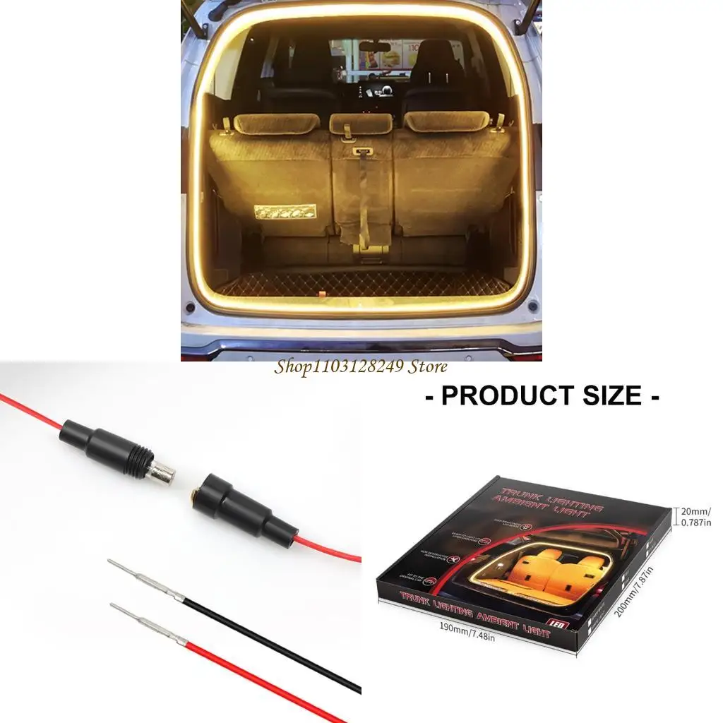 N5KD Trunk Light Plips Погоднанетационные силиконовые эмбиент светящиеся декоративное освещение транспортных средств
N5KD Trunk Light Plips Погоднанетационные силиконовые эмбиент светящиеся декоративное освещение транспортных средств