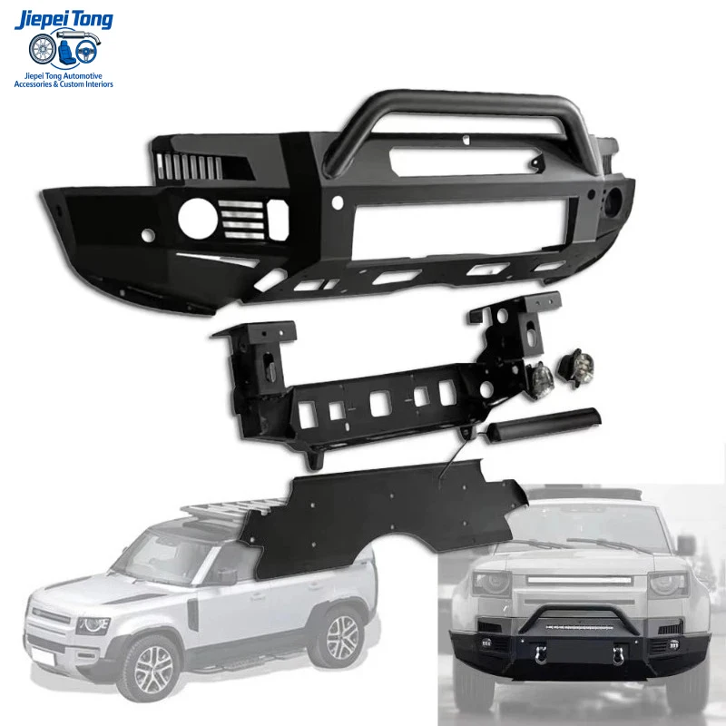 Подходит для Rover Defender 90 110 2020-2024. Новые автомобильные аксессуары. Стальная защита переднего бампера.
Подходит для Rover Defender 90 110 2020-2024. Новые автомобильные аксессуары. Стальная защита переднего бампера.
