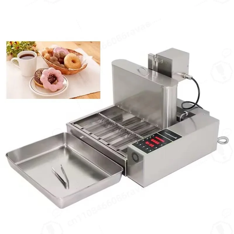 2000W Commercial Automatic Donut Making Machine 4 Row Microcomputer Electric Heating Donut Machine
2000W Commercial Automatic Donut Making Machine 4 Row Microcomputer Electric Heating Donut Machine