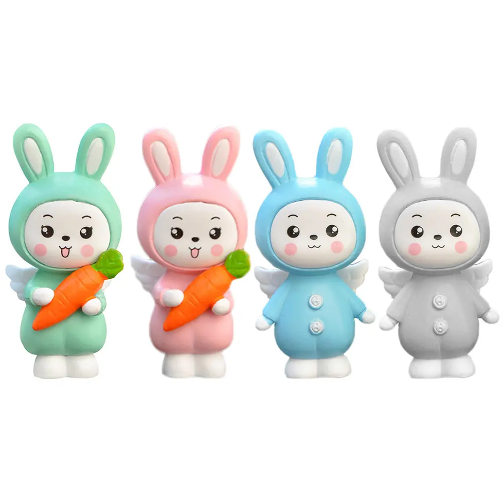 4Pcs Cute Cartoon Bunny Statues Angel Rabbit Decoration Garden Yard Outdoor Rabbit Decor Bunny Statue Garden Statue
4Pcs Cute Cartoon Bunny Statues Angel Rabbit Decoration Garden Yard Outdoor Rabbit Decor Bunny Statue Garden Statue