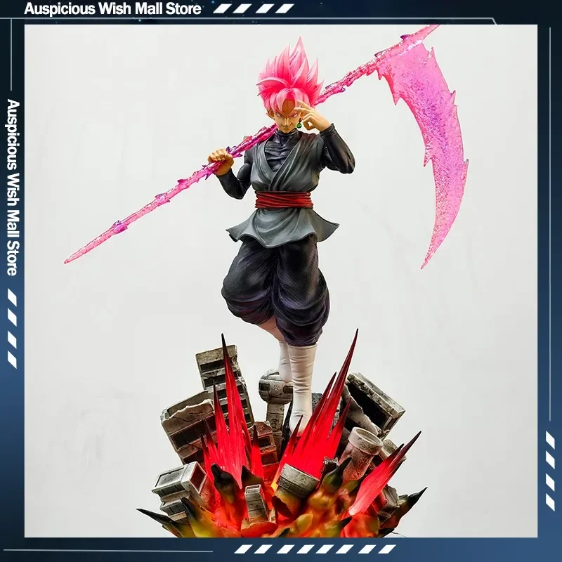 Jt Statue 44cm Dragon Ball Anime Figure Zamasu Figure 1/6 Goku Black Pvc Statue Decor Ornament Collection Model Toys Gift
Jt Statue 44cm Dragon Ball Anime Figure Zamasu Figure 1/6 Goku Black Pvc Statue Decor Ornament Collection Model Toys Gift